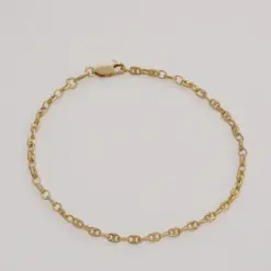 Pulsera gucci 2.5mm 16cm en oro laminado 18K Piangere elegante