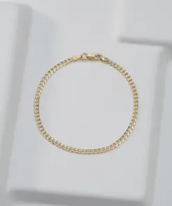 Pulsera Cubana IT 3 mm 19.5 Cms Piangere