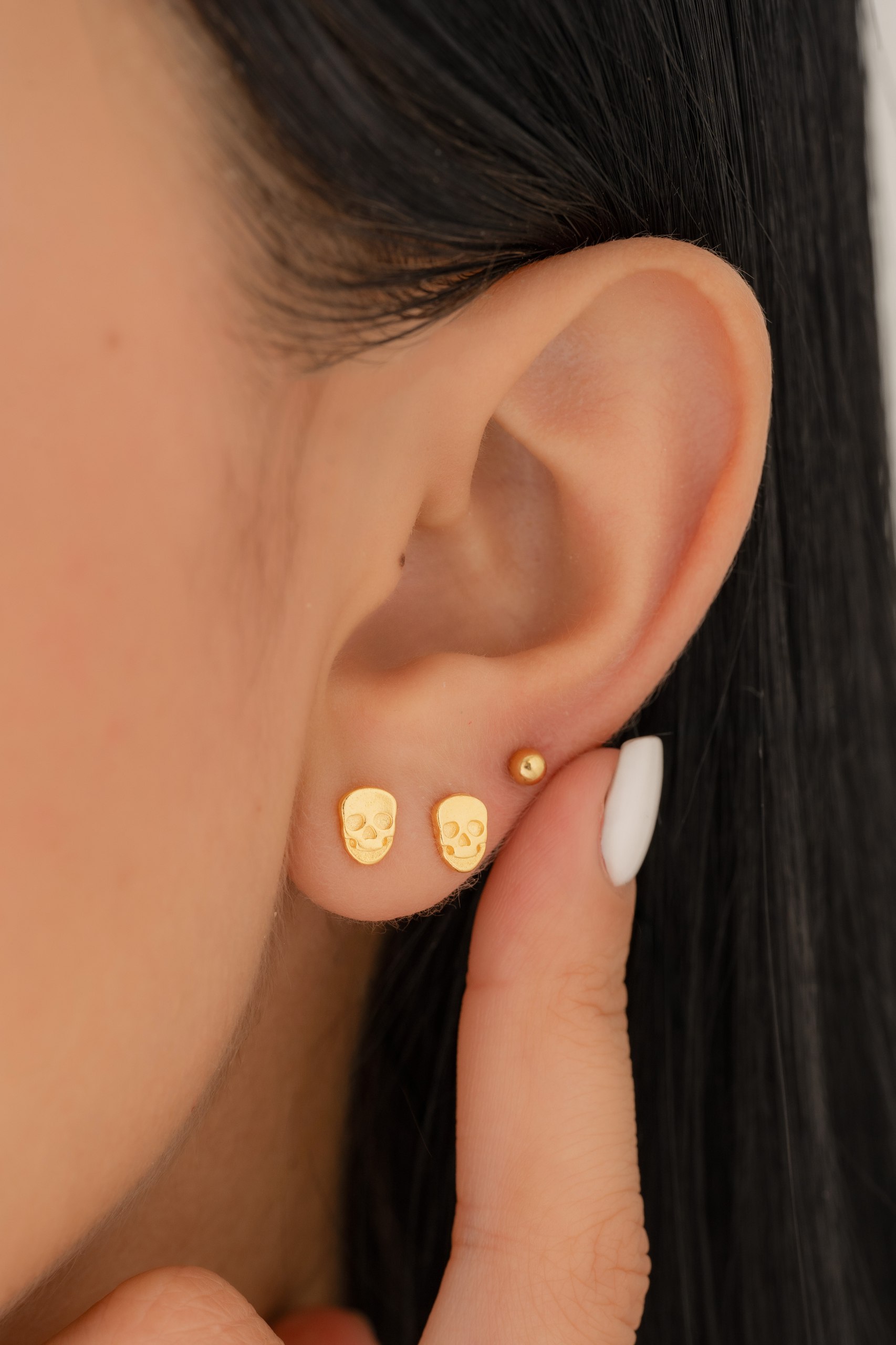 Arete Calavera Piangere - Image 4