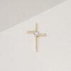 Dije Cruz Circonia 4 Cms Piangere
