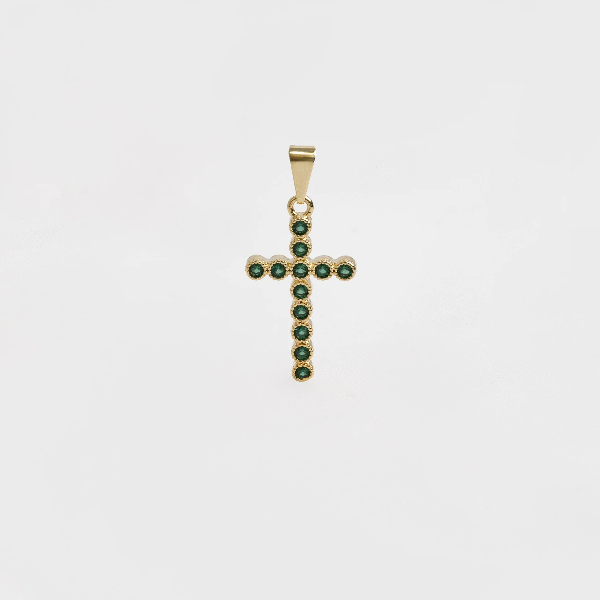 Dije Cruz Verde Piangere - Image 2