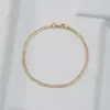 Pulsera Cubana IT 3 mm 19.5 Cms Piangere