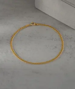 Pulsera Cubana Continua IT 2.3 mm 19 Cms Piangere